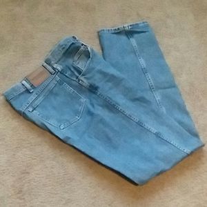 Wrangler Rugged Men Bolo Regular Wear Blue y2k Jeans Boho Pant Size 34